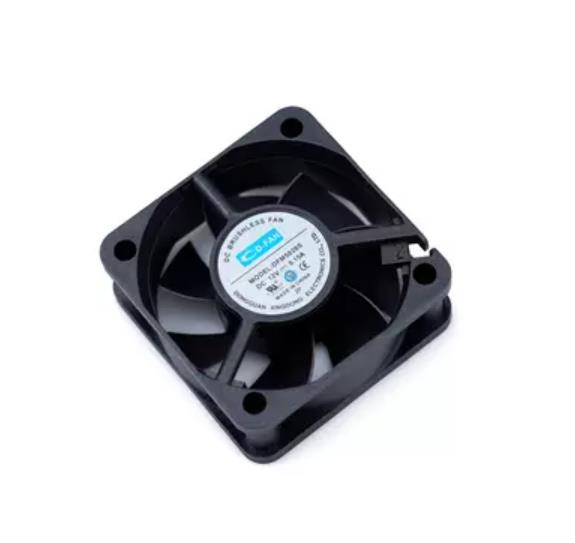 How does the DC axial fan work?