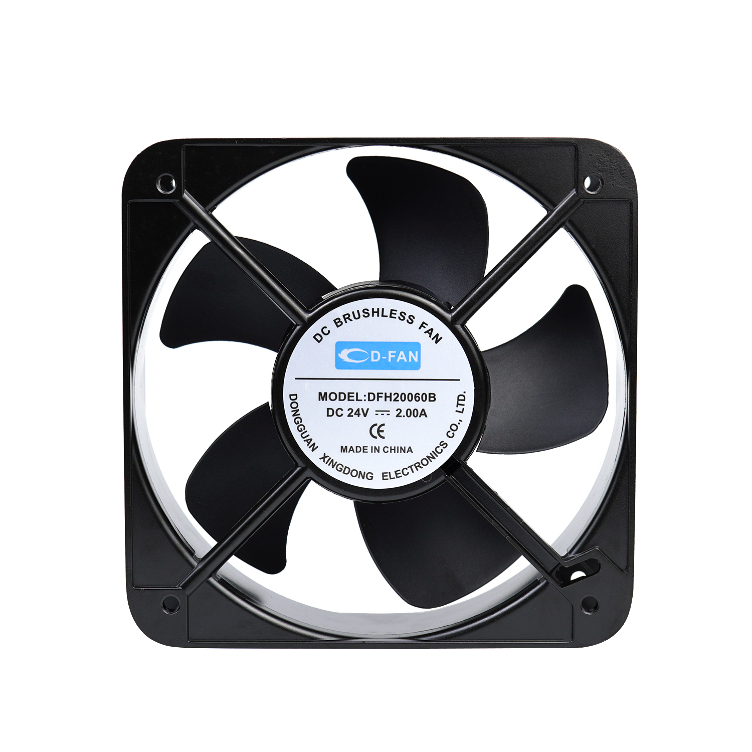 200mm dc 12v 2060 200*200*60mm brushless cooling fan