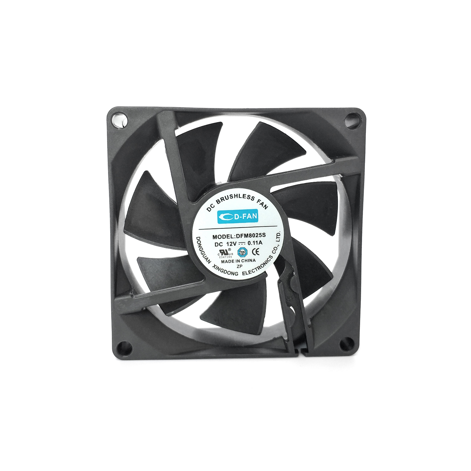 12v 8025 high speed dc axial cooling fan