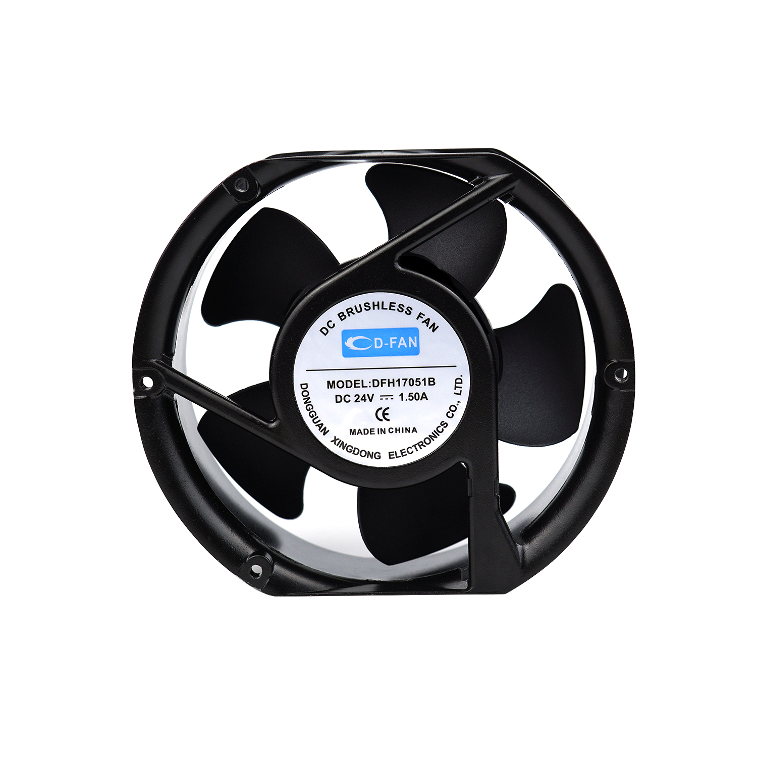 Cpu cooler 172X150X51mm 24v 48v dc cooling fan
