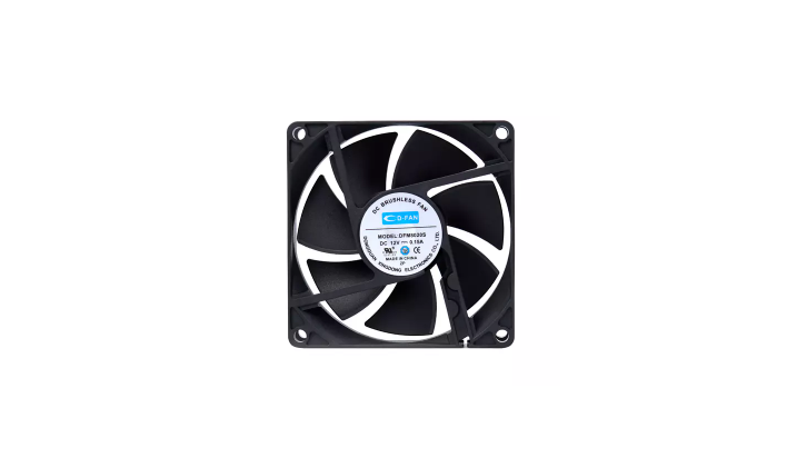 Energy-saving features of DC axial fans