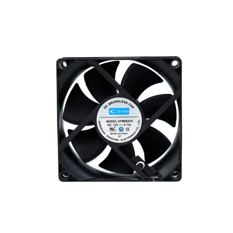 Ventilation Fan Manufacturers 80mm 5V 12V 24V DC Cooling Fan