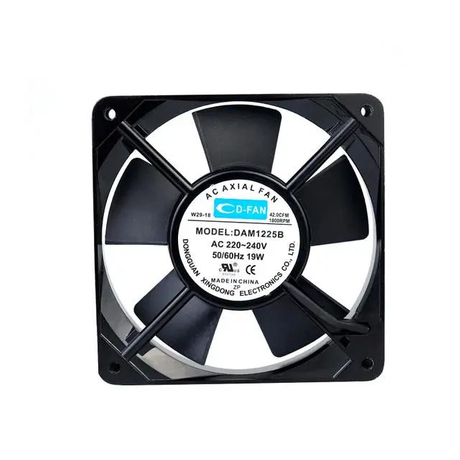 AC Axial Fan with High Speed
